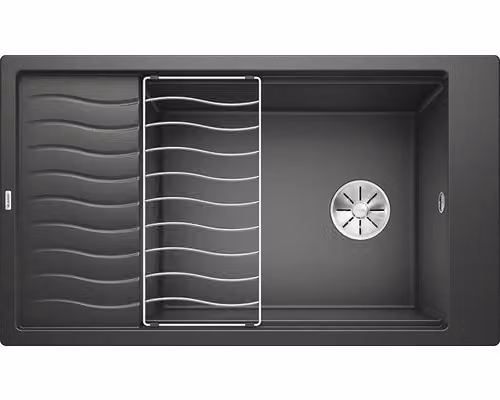 Lavello in granito Blanco modello Blanco Elon, colore antracite, dimensioni 50 x 86 cm, codice prodotto 524870