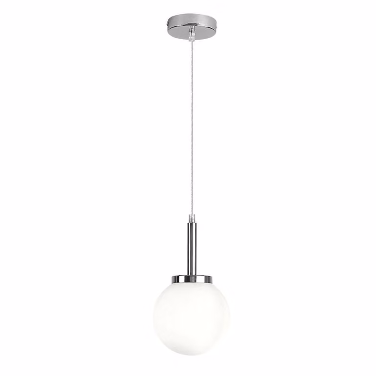 Rabalux 75007 Togo, E14, bianco-argento, globo rotondo, ø150mm