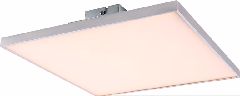 Lampada a soffitto Globo Savinja, finitura nichel opaco, 1 LED; codice prodotto: 41622D2