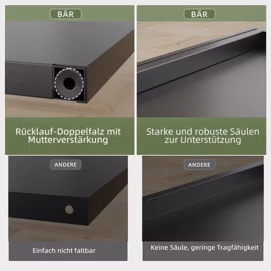 Scaffale da cucina con rotelle e ante a vista