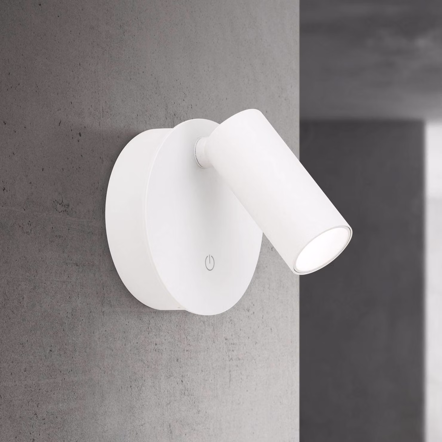 ORION Barra di faretti Luxy, dimmerabile, Bianco / Opale, Corridoio, Alluminio, Moderno, Applique a LED