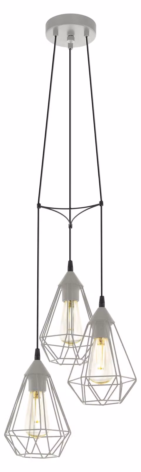 EGLO Tarbes, Grigio, Grigio, Acciaio, Interno, IP20, I