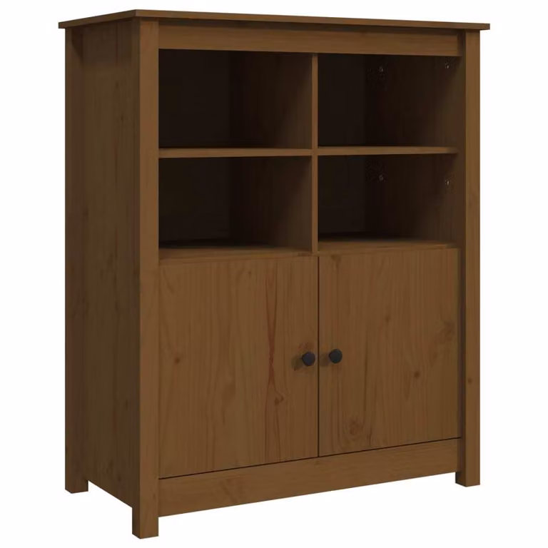 Credenza ambra 83x41,5x100 cm in Legno Massello di Pino