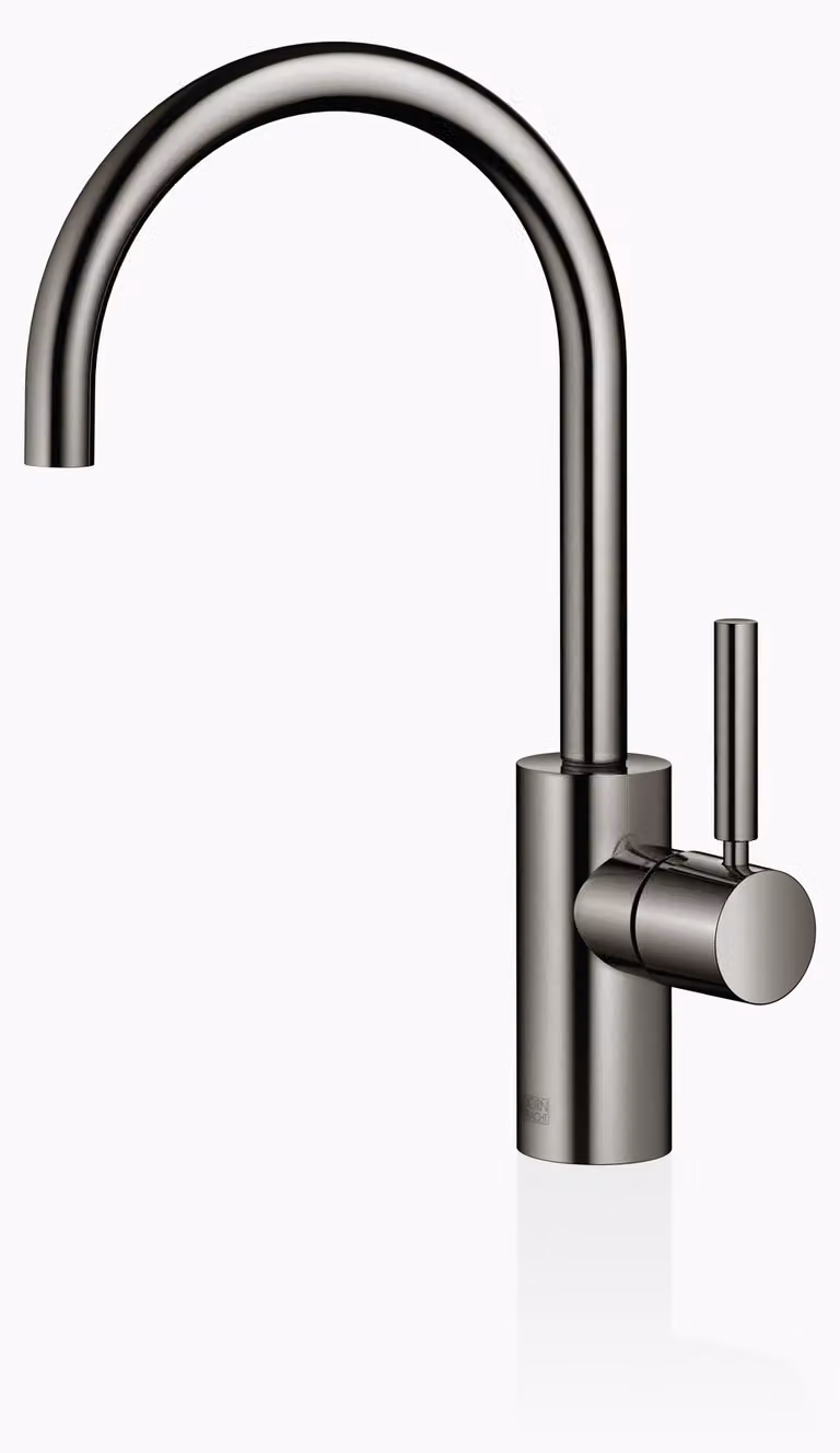 Dornbracht META Mitigeur monocommandé pour lavabos sans vidage, saillie 165mm, bec orientable 360, 33565661-19, 33565661-19