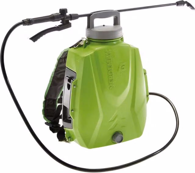 Pompa Irroratrice a Zaino a Batteria Rama Futura Verde da 8 Litri – 1