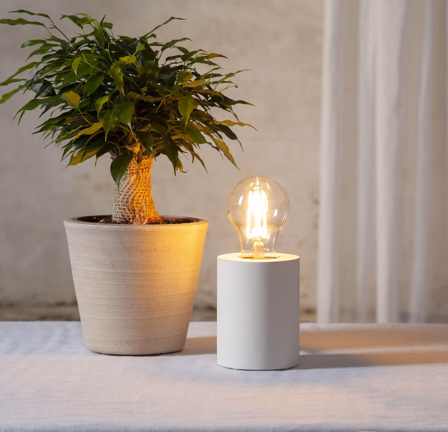 Best Season - Lampada da terra "Tub", E27, interruttore; 296-41