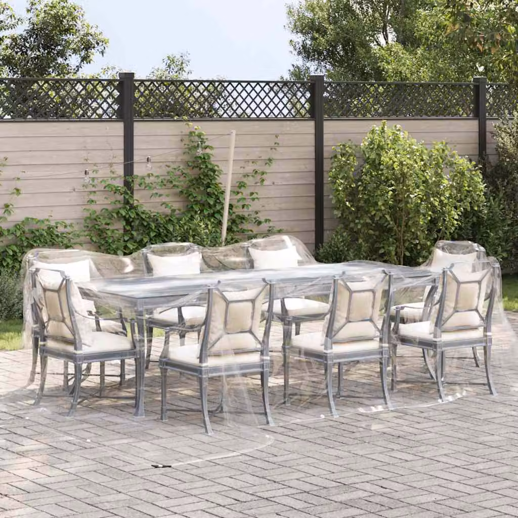 Telone Trasparente con Occhielli 4x6 m in PVC