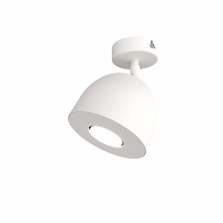 Lampada Da Soffitto Campanella 1X Monocolore Opaca