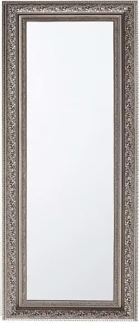 Specchio da parete rettangolare vintage BELIANI, disponibile in oro o argento, L: 51 cm, H: 141 cm