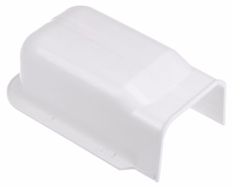 Solidchoice - Copertura decorativa in PVC da 4 pollici per condotti dell'aria condizionata
