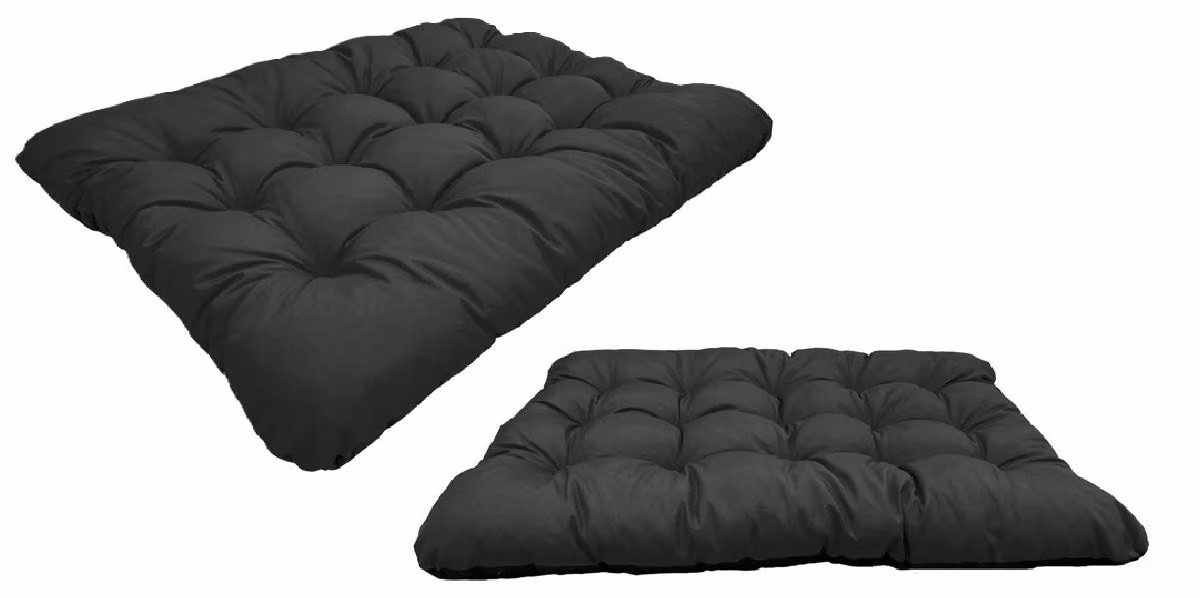 Letto per cani PRESTIGE cuscino 140x100 cm impermeabile nero