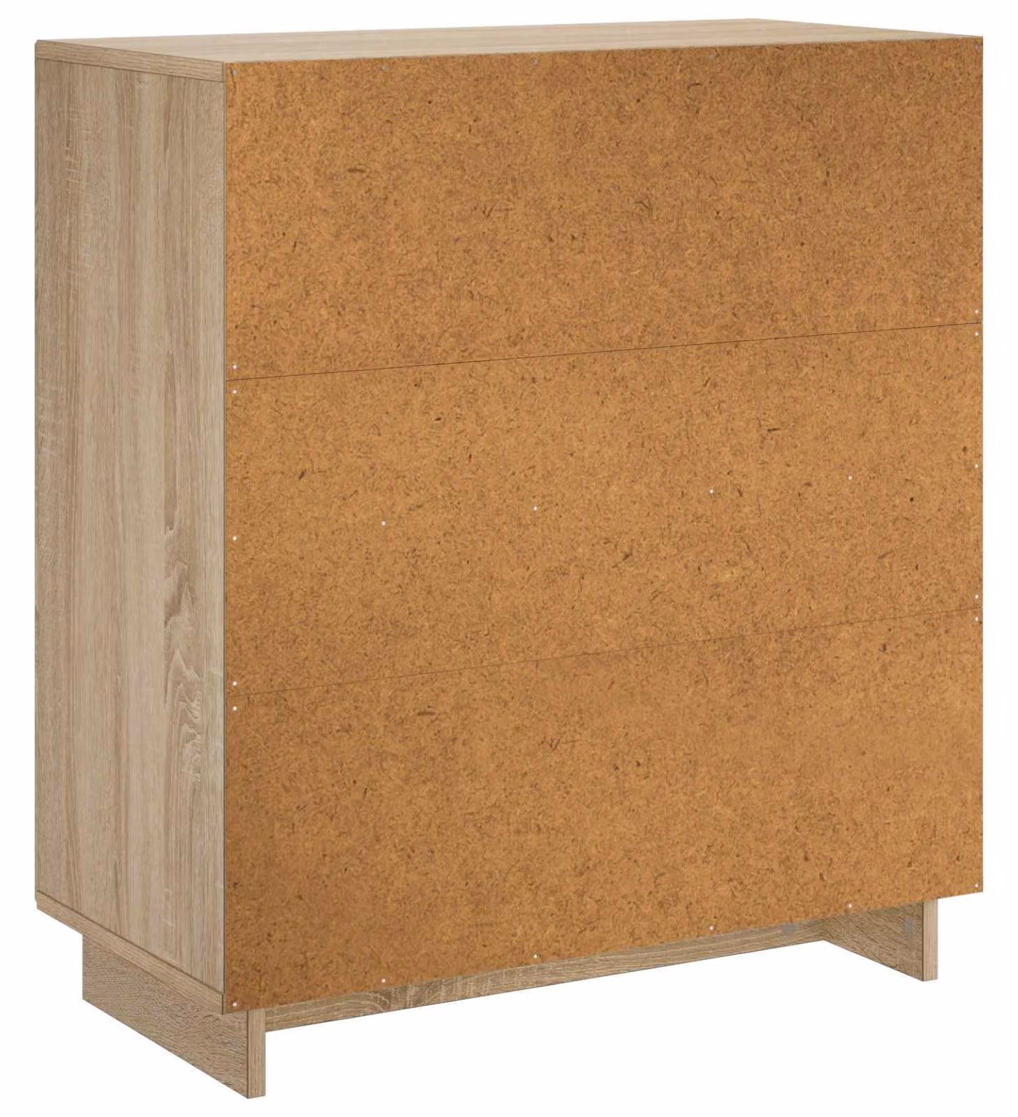 Mobile contenitore Sonoma in legno impiallacciato, dimensioni 67 x 34,5 x 75 cm