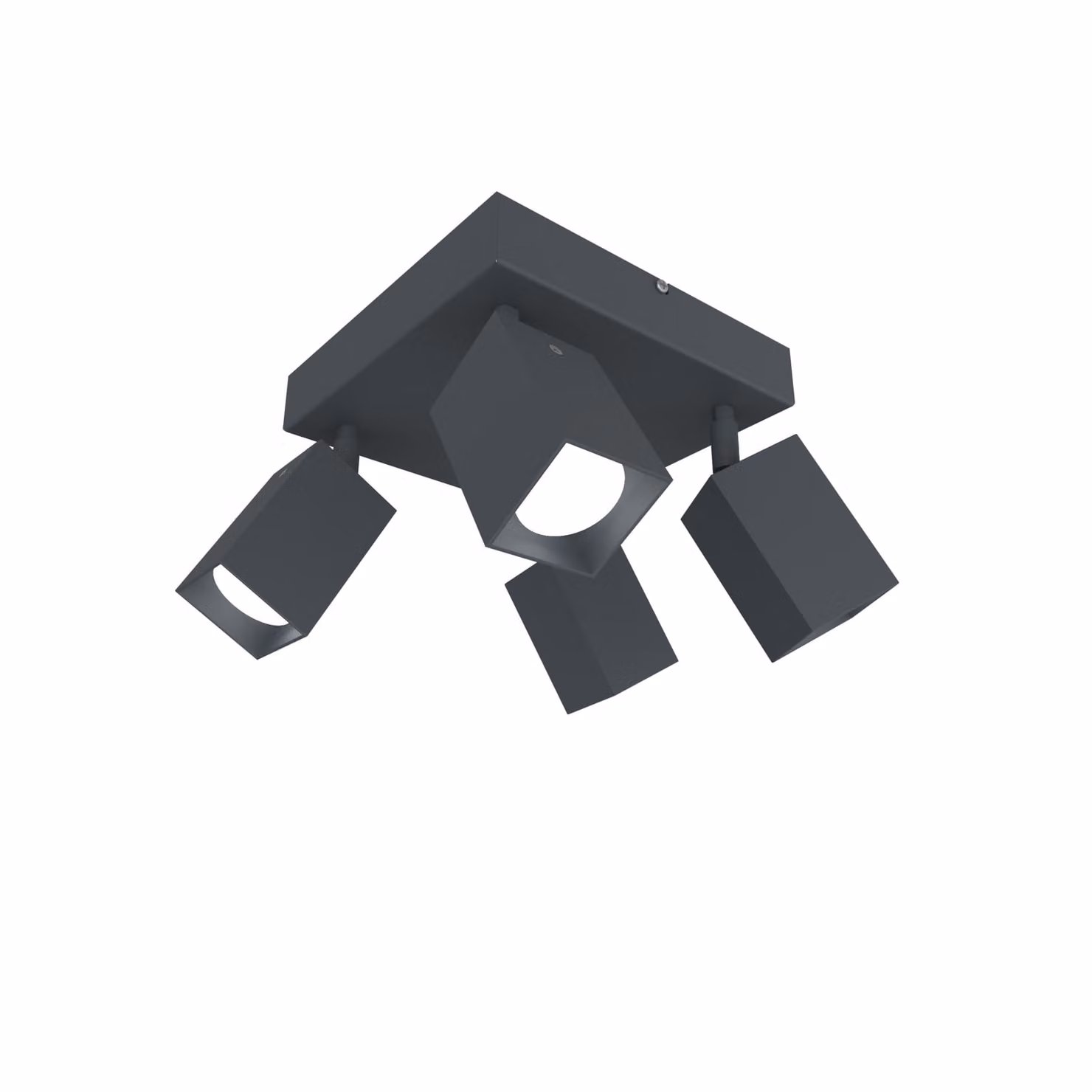 Lampada Da Soffitto Brick X4 Monocolore Opaca