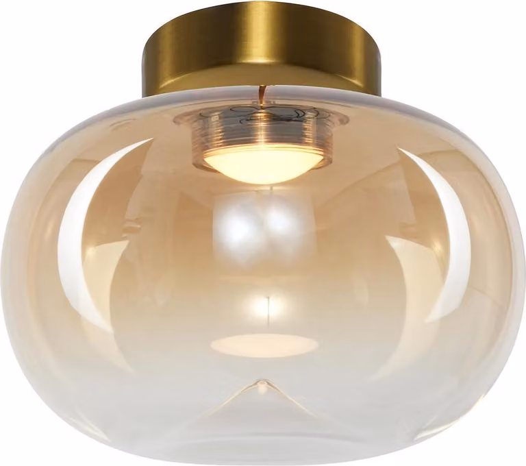 Lampada da soffitto Milagro VASO Amber 4W LED bianco caldo 3000K