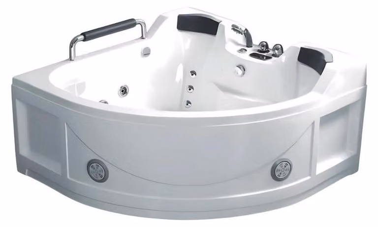 Blubberbad Whirlpool Whirlwanne Hydromassagewanne Spa-Bad 150x150 cm