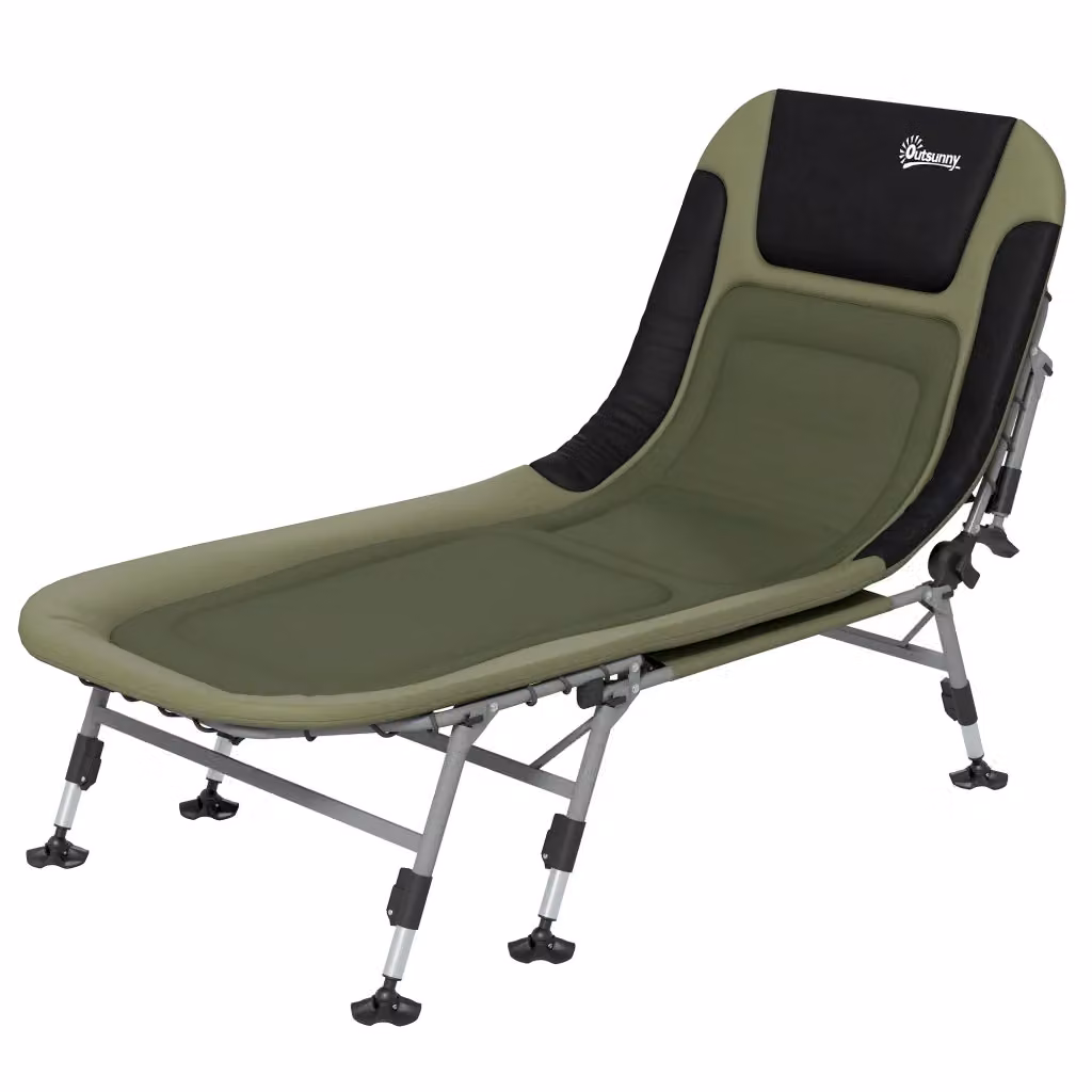 Letto da campo Minimal verde L 200 x P 85 x H 40-55 cm – 2