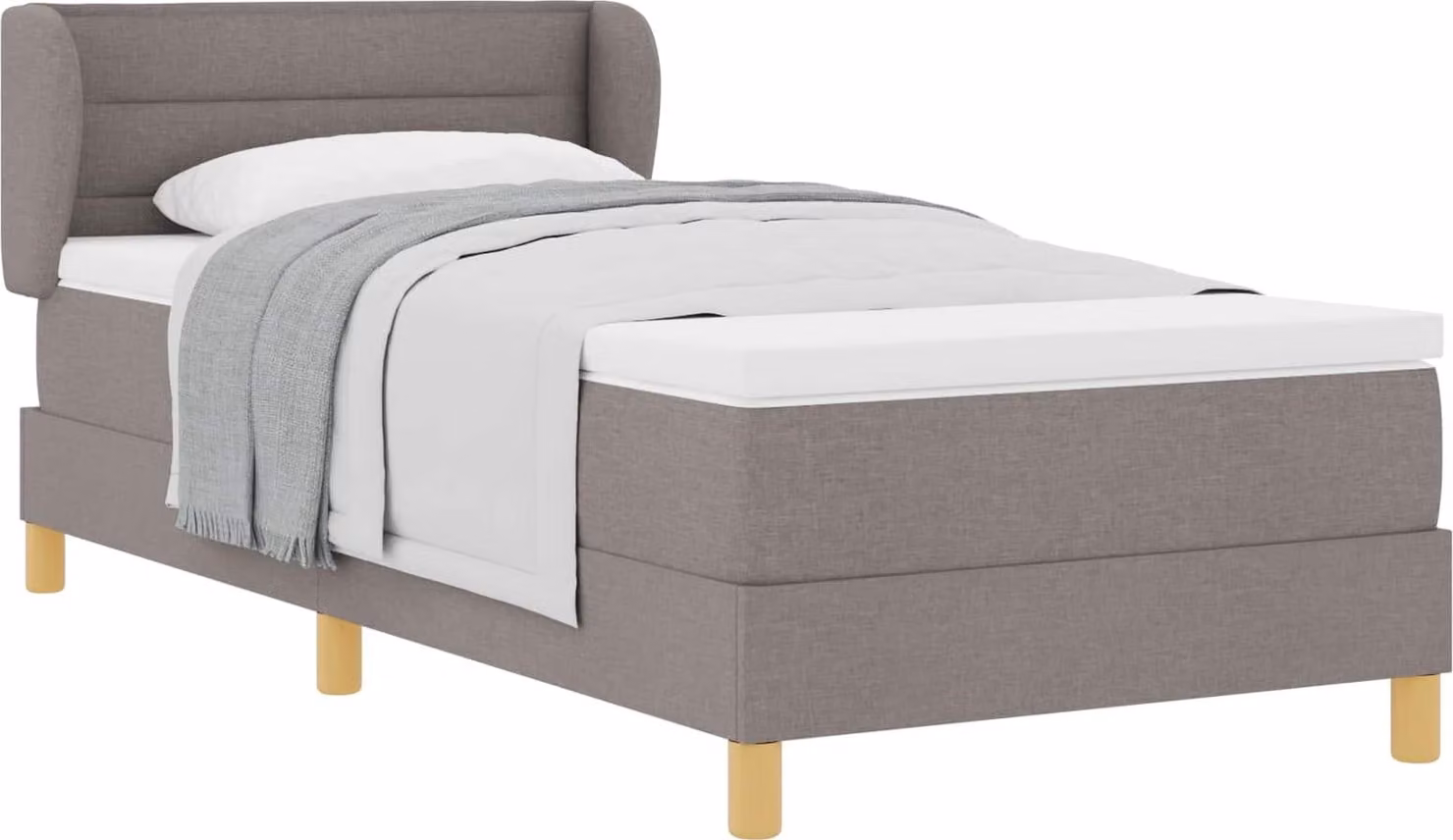 Letto a molle con materasso Talpa 90 x 200 cm Tessuto