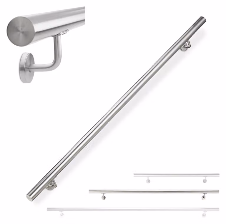 Ringhiera in acciaio inox RD31418, 150 cm