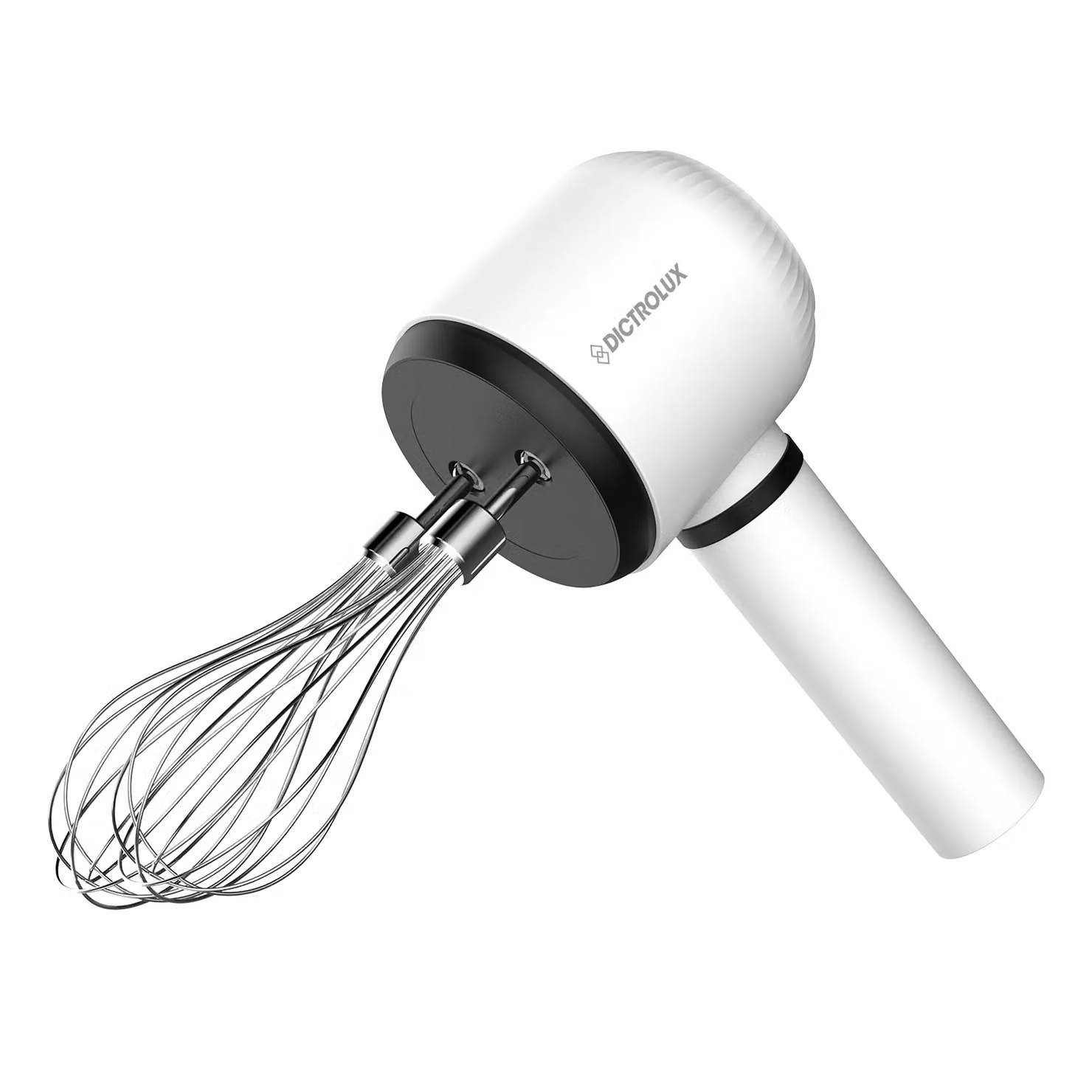 Dictrolux Sbattitore Elettrico Ricaricabile USB da 20 Watt, Colore Bianco – 1