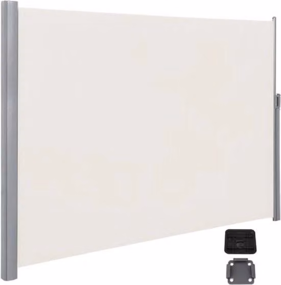 Ombrellone da giardino - 200 x 400 cm - Beige