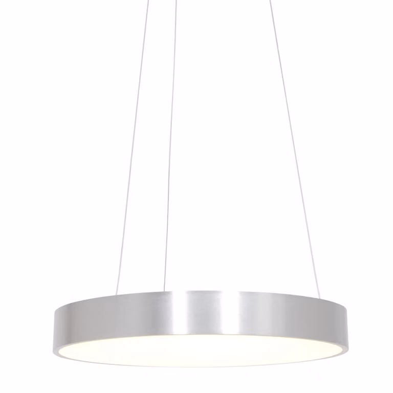 Lampada a sospensione - argento - Ringlede - plastica metallo - Ø 48cm - LED - 2695ZI - Steinhauer