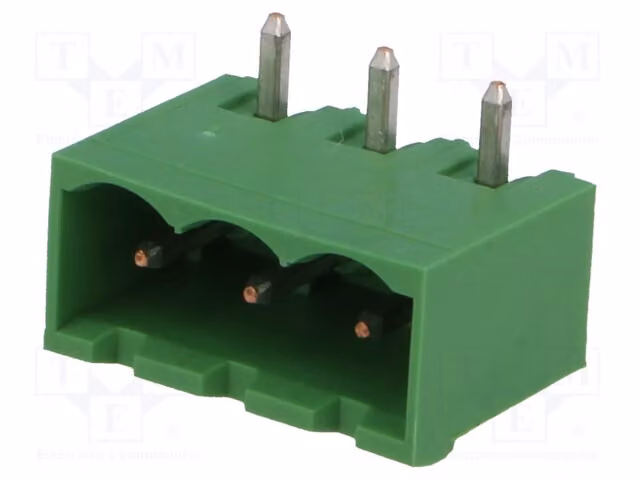 2 x Barre di contatto disattivabili. Numero di vie: 3. Distanza tra i contatti: 5,08 mm. Connettore: 796638-3. Barre di contatto separabili