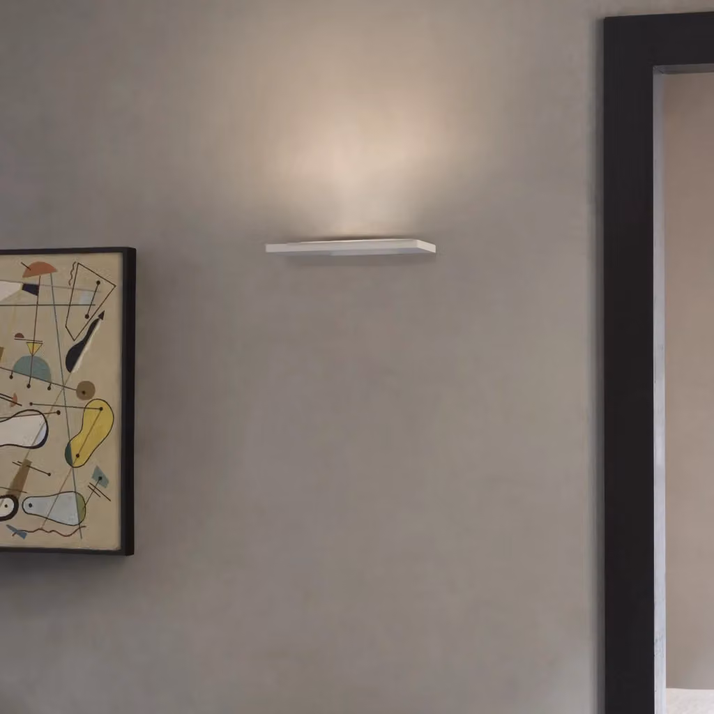 Applique Block Ideal Lux con 2 Luci LED da 20W, Luce Calda 3000K, Bianca, Design Moderno a Parete con Flusso Up/Down – 2