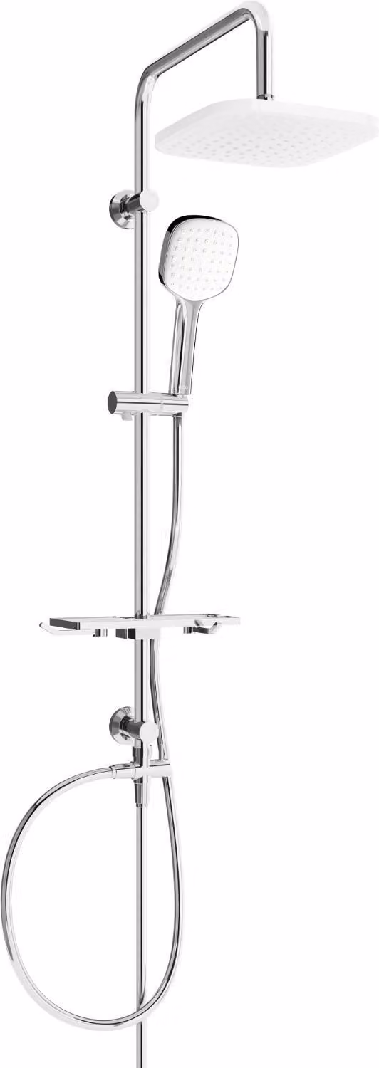 Mexen T33 colonna doccia, cromo/bianco - 798333393-02