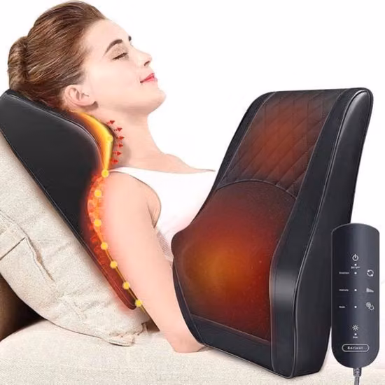 Apparecchio per massaggi - Apparecchio per massaggi a rilascio muscolare - Apparecchio per massaggi con calore Shiatsu - Apparecchio per massaggi al collo - Alleviamento del dolore muscolare per collo, schiena, spalle