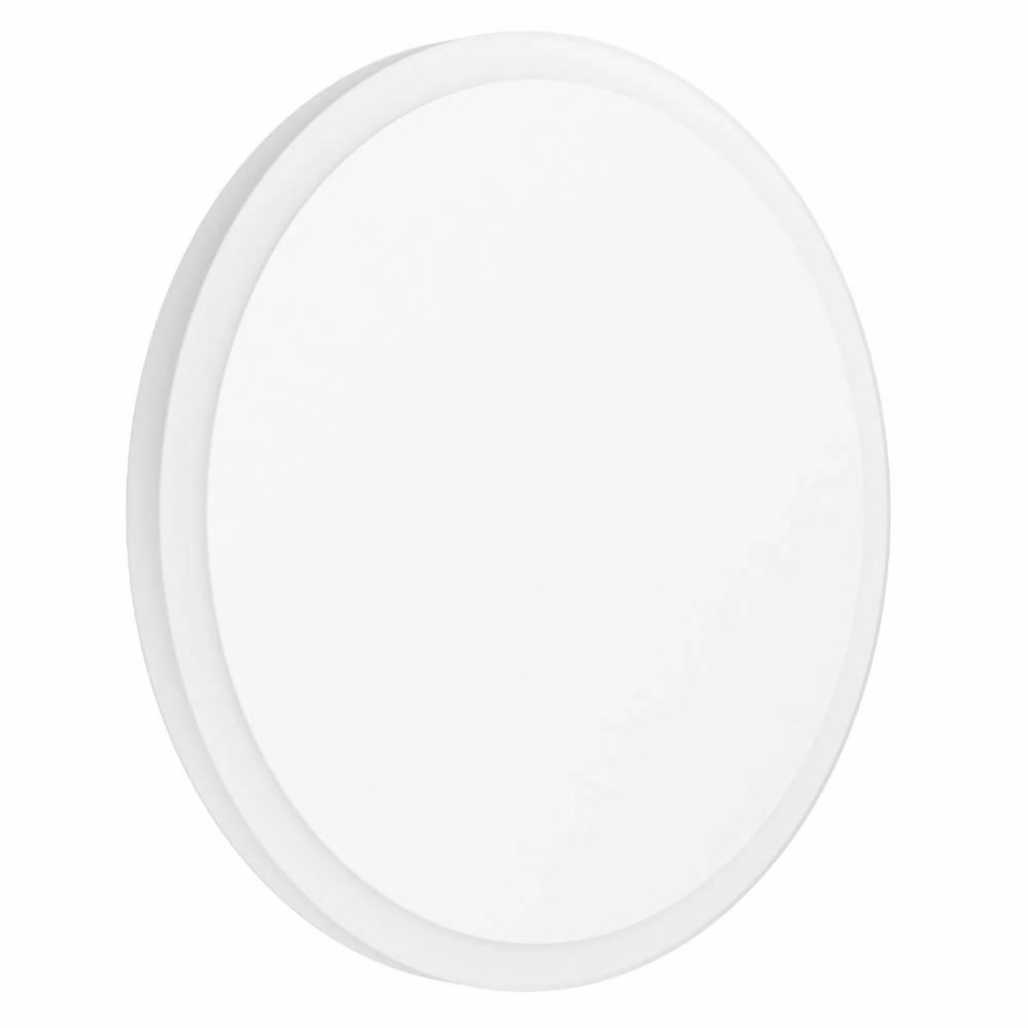 EGLO Plafoniera LED Mongodio 1, lampada da parete a 1 luce, lampada da soffitto in acciaio e plastica in bianco, lampada da soggiorno, bianco caldo, Ø 20 cm