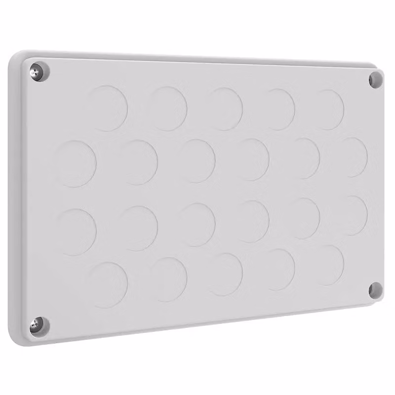 Piastra di ingresso cavi ABN IP55 per NE/NP/R, 22x25,5 mm NLP20