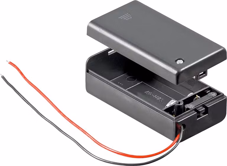 goobay Batteriehalter 1 x 9V Block