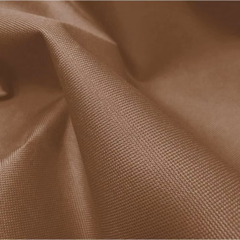 Telo resistente per uso esterno, 600D, impermeabile, 150 x 100 cm, colore marrone, tessuto tipo tela, 600g