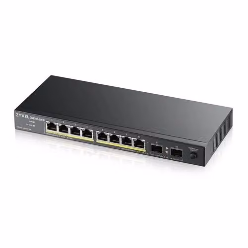 Zyxel GS1100-10HP V2 Switch Gigabit Ethernet Non Gestito con Supporto PoE Nero – 2