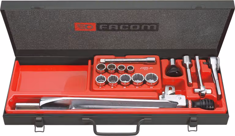 Chiave dinamometrica Facom 1/2Z, set 15 pezzi