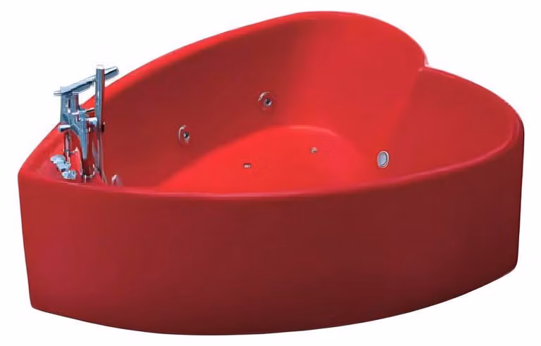 Massage Badewanne Whirlpool Spa Whirlwanne Hydromassagewanne 150x125 cm