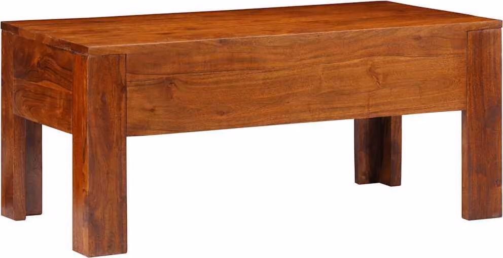Maison Exclusive - Tavolino da caffè 90x50x40 cm, in legno massello di acacia