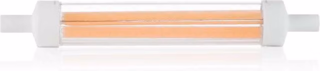 Set di 10 lampadine LED R7S Ideal Lux da 10 W, 4000 K, 1300 Lm, trasparente, Lunghezza: 11,8 cm