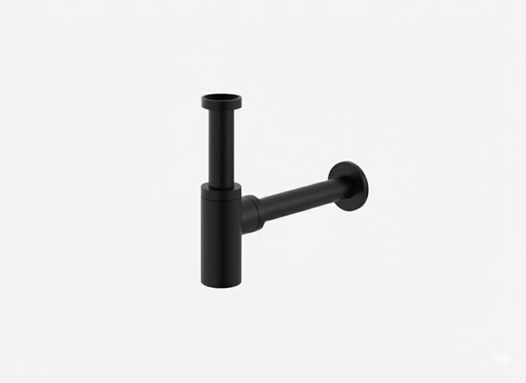 Sifone d'arredo per lavabo Vema MAIRA P000459 - Nero Opaco