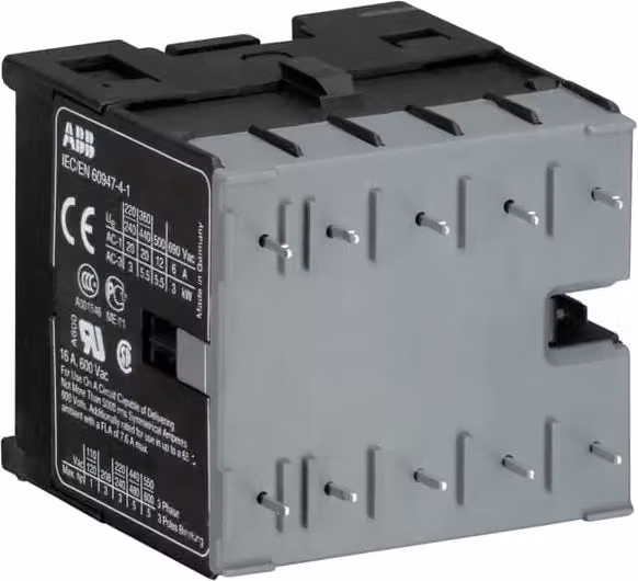 Contattore piccolo 24V 40-450Hz - Contattore magnetico 12A 24V AC B7-30-10-P-24AC