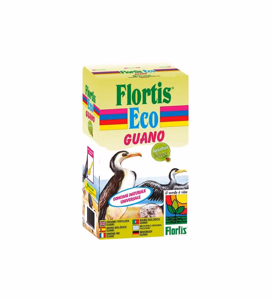 Flortis Concime Organico Guano Po - 800 g