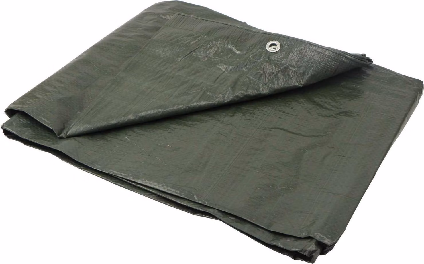 Telone 6x12m verde spesso 80g/m²: telone in polipropilene