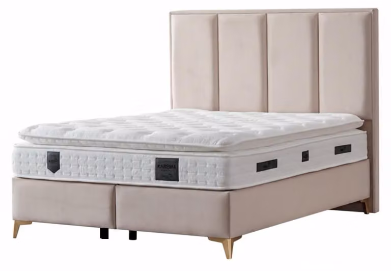 Misure non disponibili. Letto elegante dal design moderno, ideale per un riposo confortevole.
