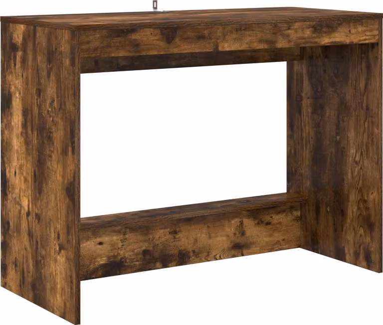 Scrivania Letto Rovere Fumo Legno ingegnerizzato