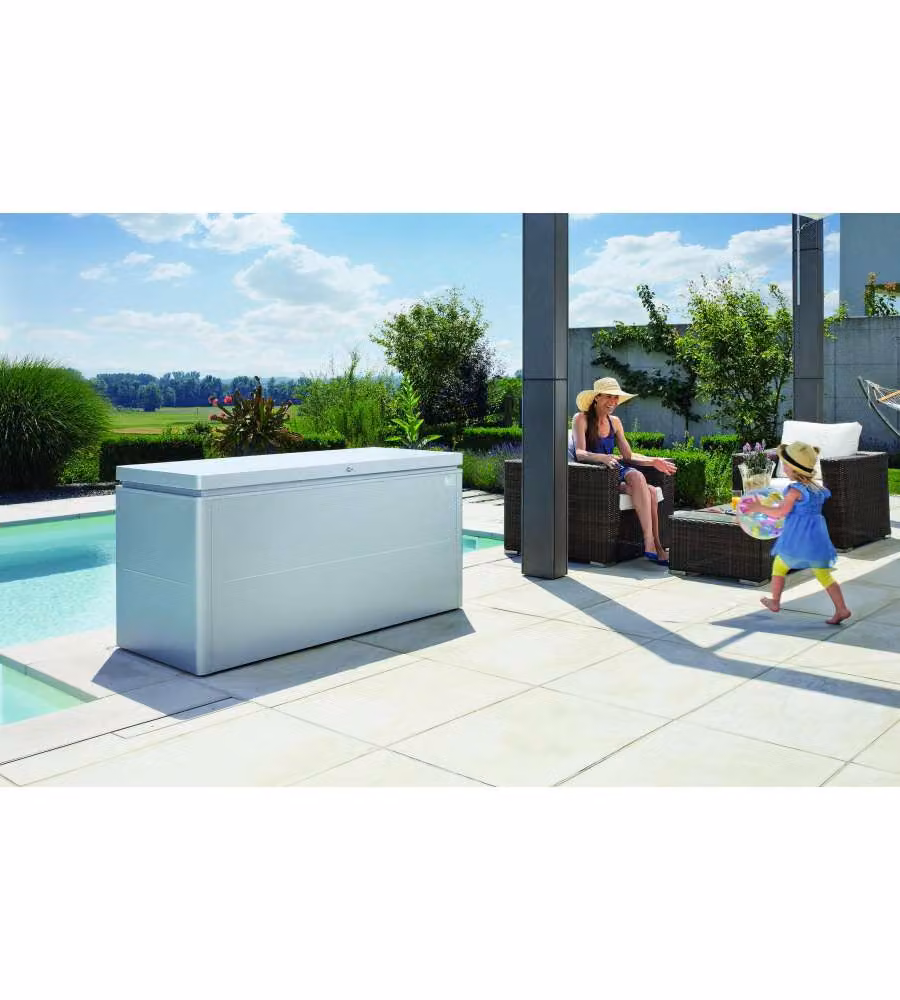 LoungeBox Misura 160 argento metallizzato