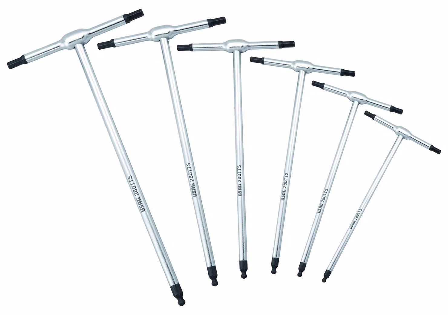 Set di 6 chiavi a Esagono con testa sferica, da 2,5 a 8 mm