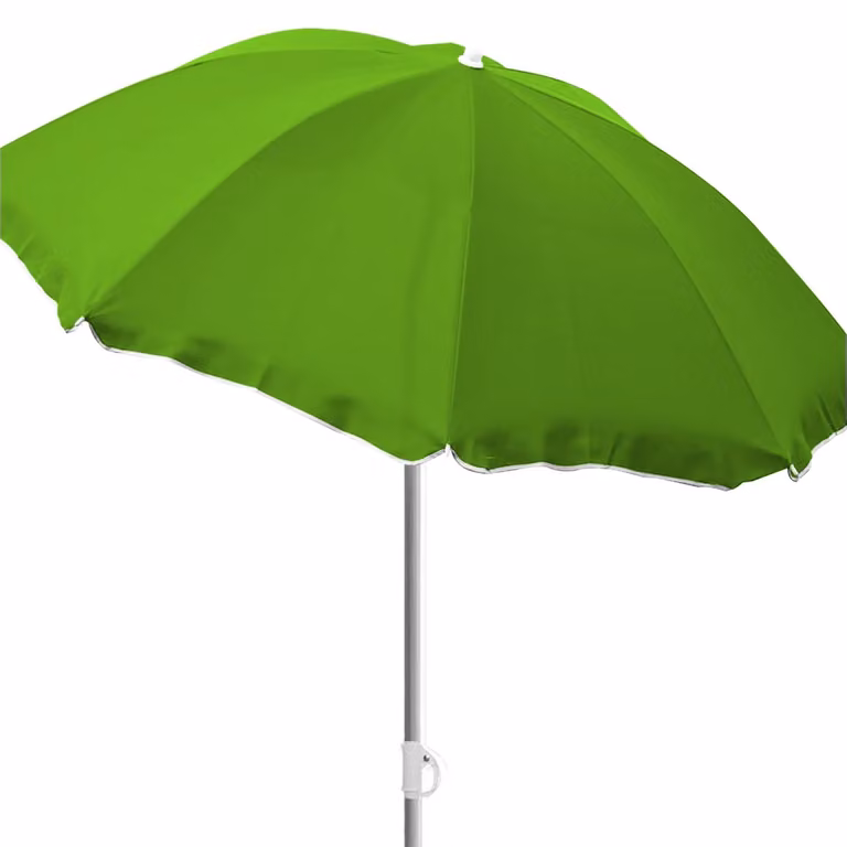 Ombrellone rotondo Ø1,80m in nylon verde