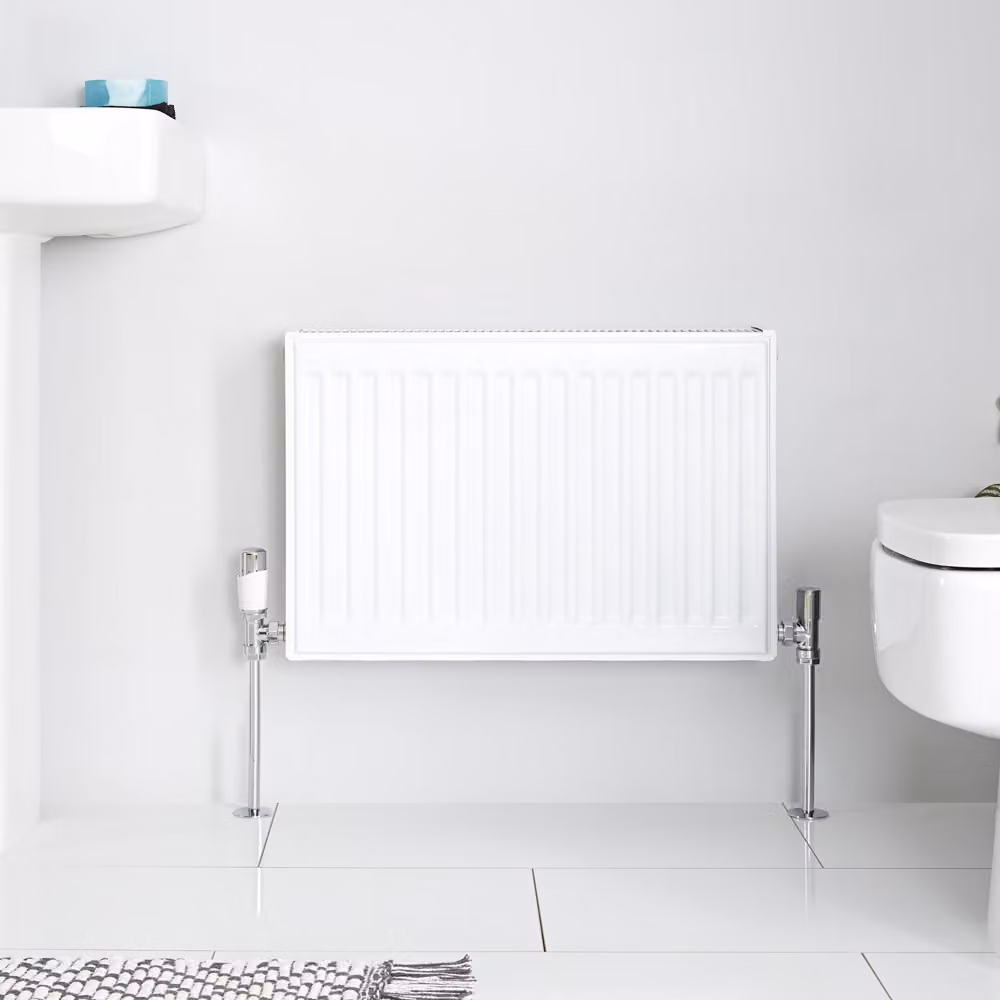 Radiatore Convettore Orizzontale Bianco Type 22 - 695W - 400 x 600mm - Eco