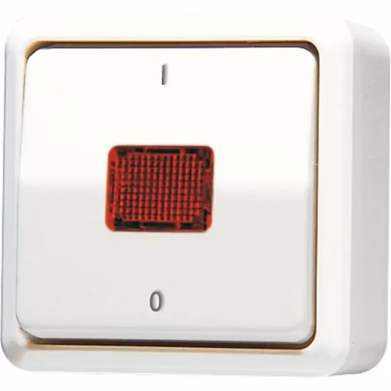 Jung 602KOA Interruttore a bilanciere 10 AX 250 V ~ bianco