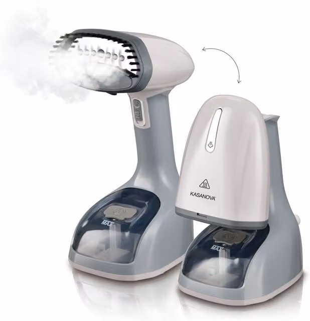 Ferro da stiro verticale KASANOVA pieghevole da viaggio 1500 W beige